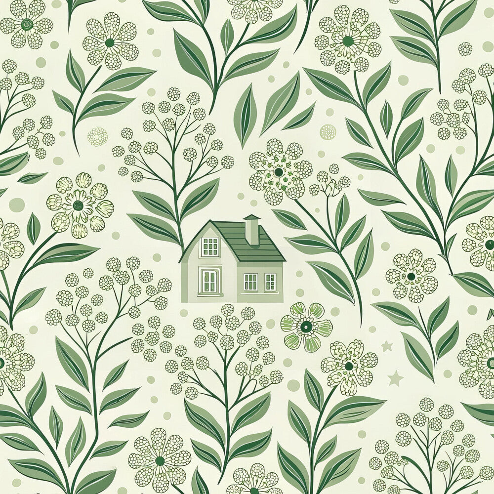 Green Farmhouse Fat Quarter Bundle