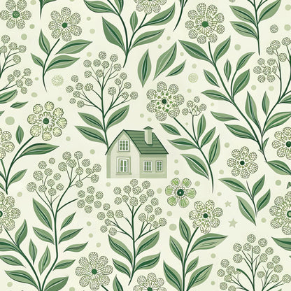 Green Farmhouse Fat Quarter Bundle
