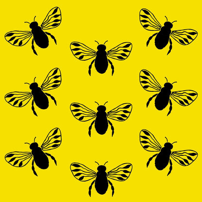 Yellow and Black Bees Fat Quarter Bundle