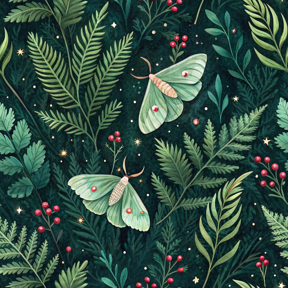 Magical Forest Moth Fat Quarter Bundle