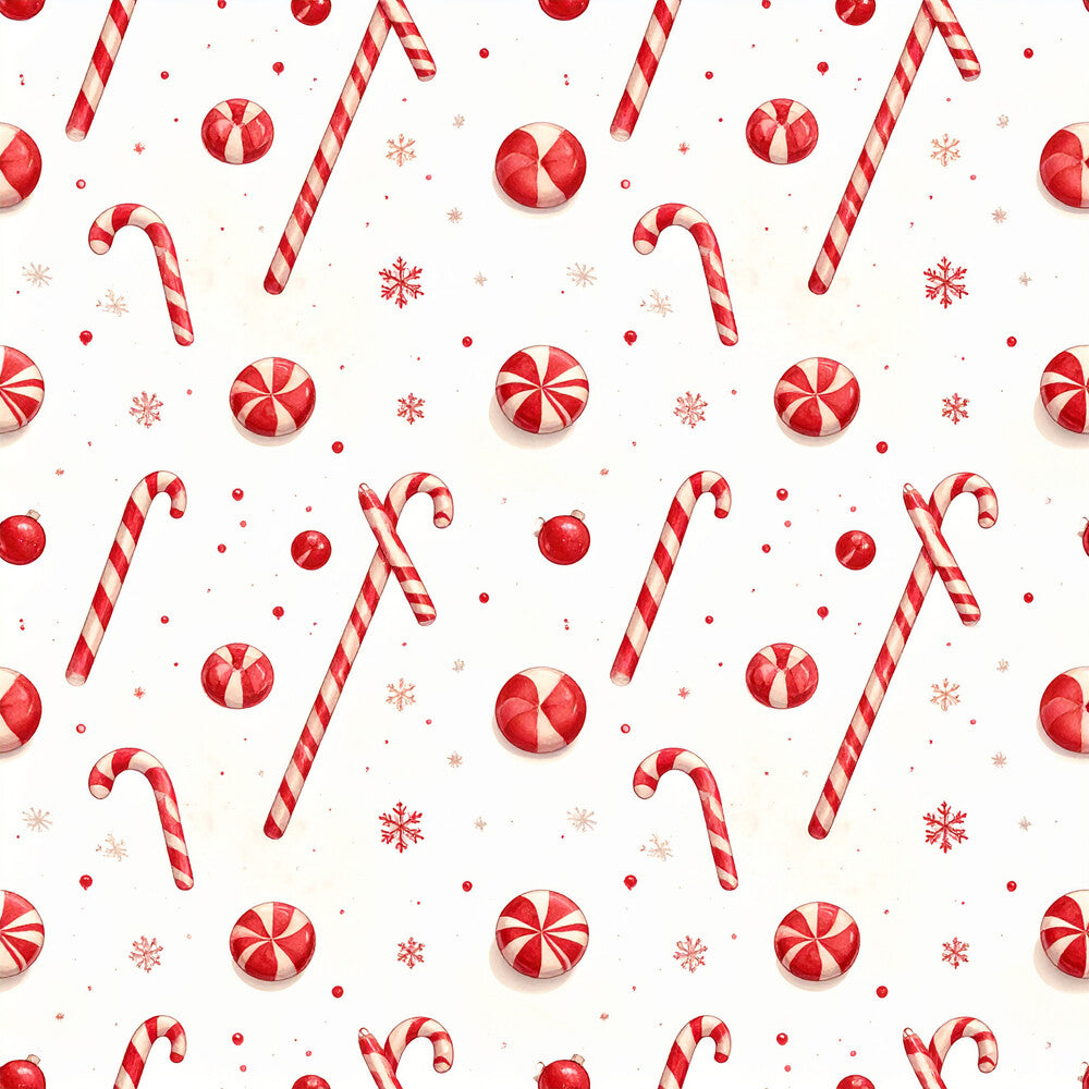 Peppermint Spice Christmas Fat Quarter Bundle