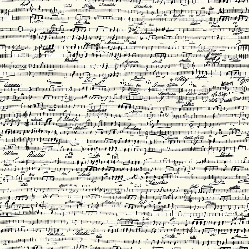 Handwritten Music Fat Quarter Bundle