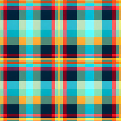 Vibrant Plaid Fat Quarter Bundle