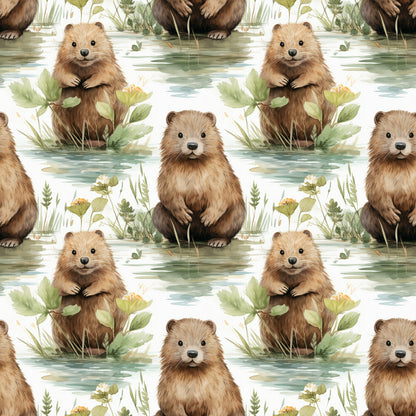 Woodland Animals Fat Quarter Bundle
