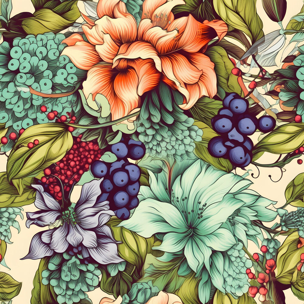 Tropical Art Florals Fat Quarter Bundle