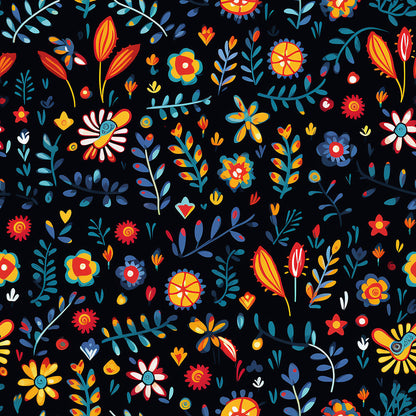 Mexican Floral Fiesta Fat Quarter Bundle