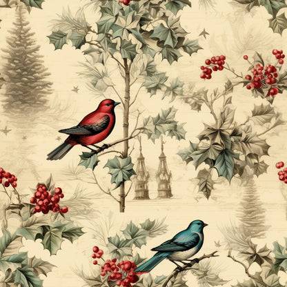Vintage Christmas Fat Quarter Bundle