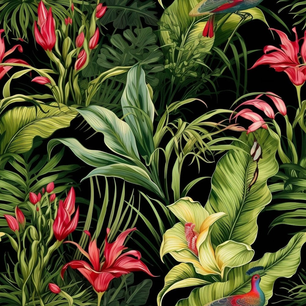 Tropical Flowers Fat Quarter Bundle