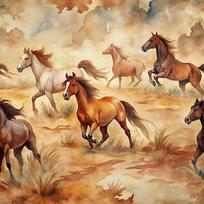 Wild Horses Fat Quarter Bundle