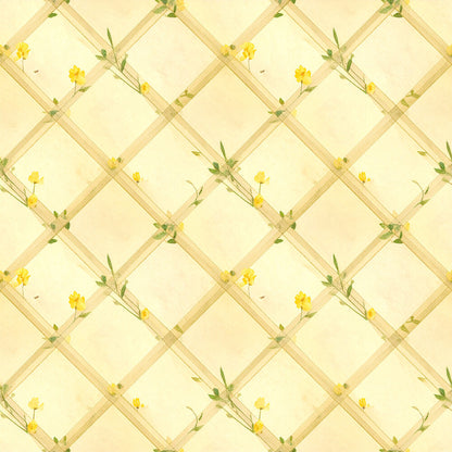 Dusty Yellow Cottage Garden Fat Quarter Bundle