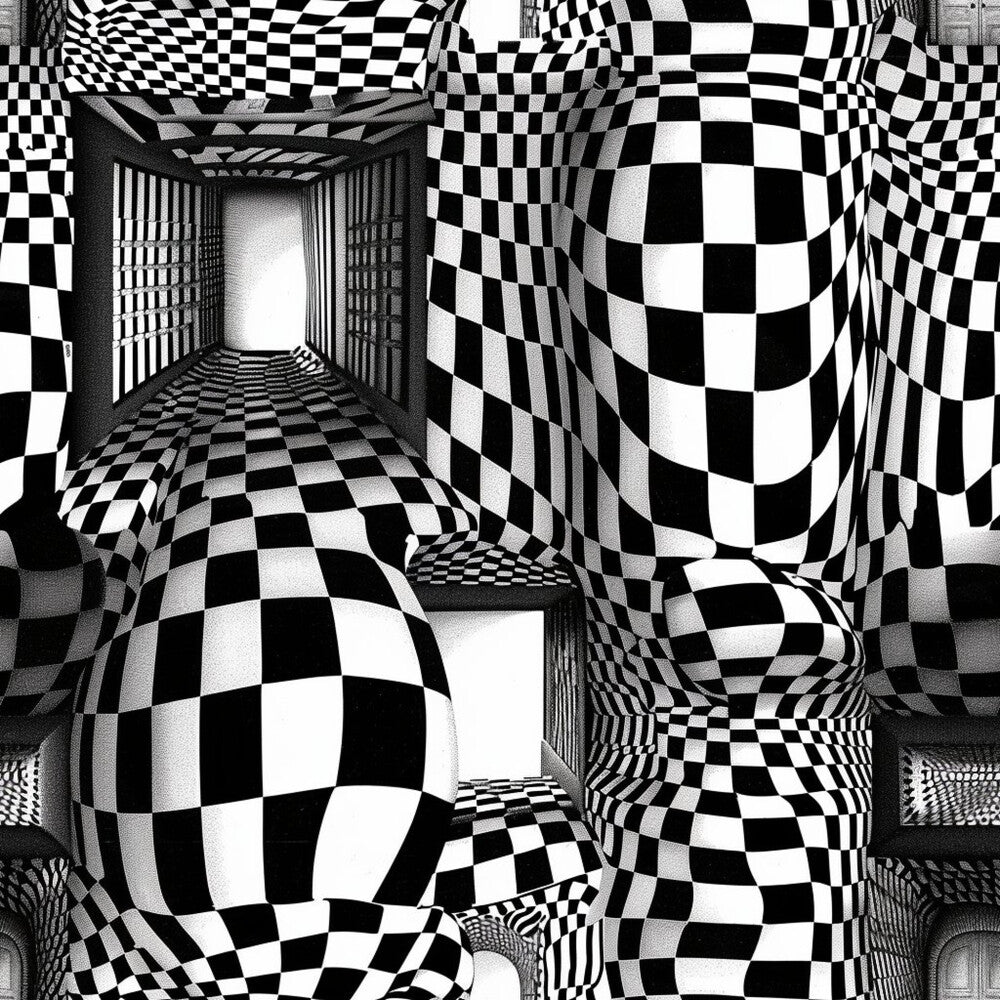 Three Dimensional Optical Illusion Arts Fat Quarter Bundle