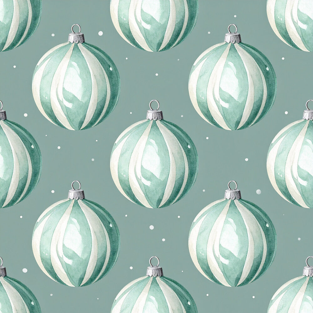 Traditional Christmas Watercolor Fat Quarter Bundle