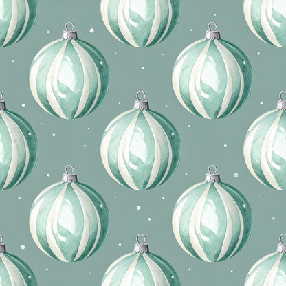 Traditional Christmas Watercolor Fat Quarter Bundle