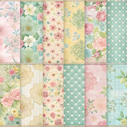 Spring Patchwork Fat Quarter Bundle