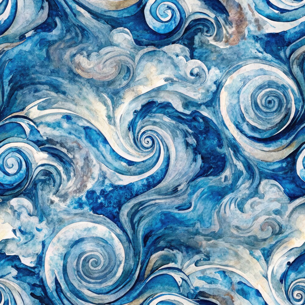 Ocean Swirls Fat Quarter Bundle