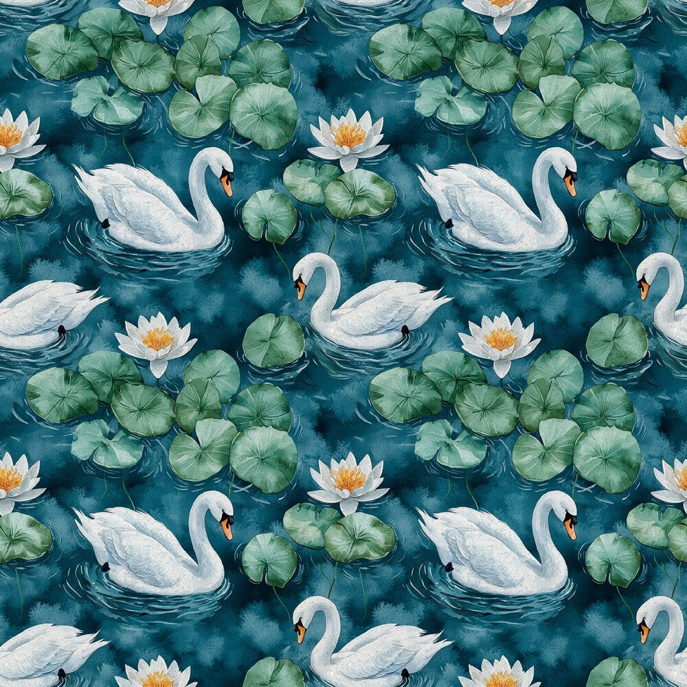 Swan in the Pond Fat Quarter Bundle