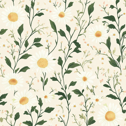 Sage Green and Peach Floral Fat Quarter Bundle