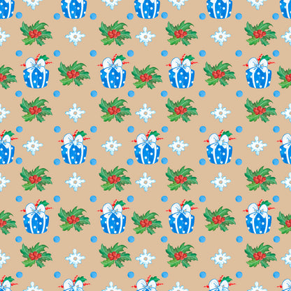 Reindeer and Gnomes Fat Quarter Bundle