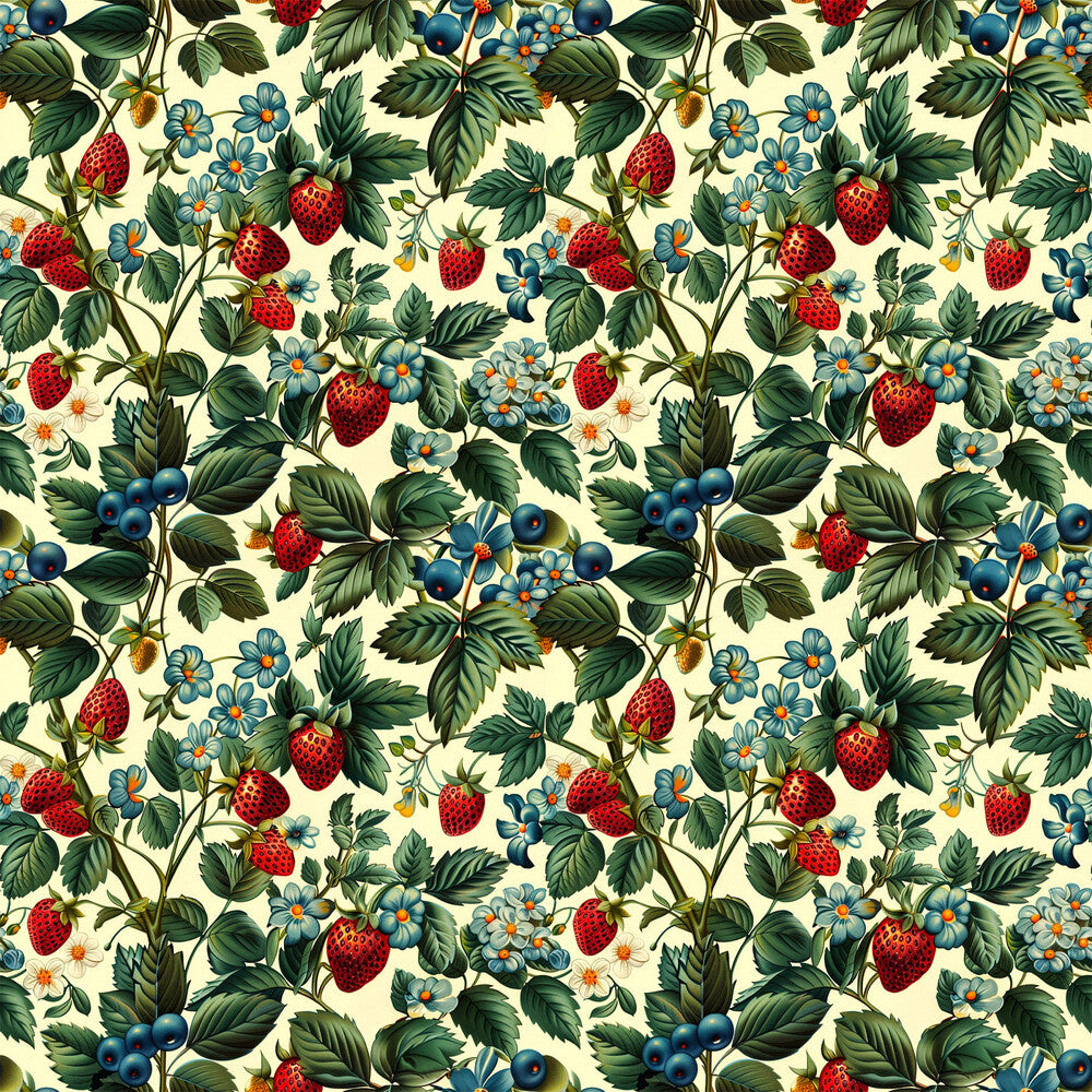 Vintage Strawberries Fat Quarter Bundle