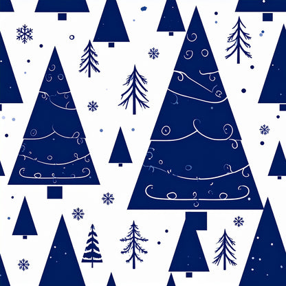 Midnight Nordic Christmas Fat Quarter Bundle