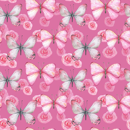 Watercolor Butterflies Fat Quarter Bundle