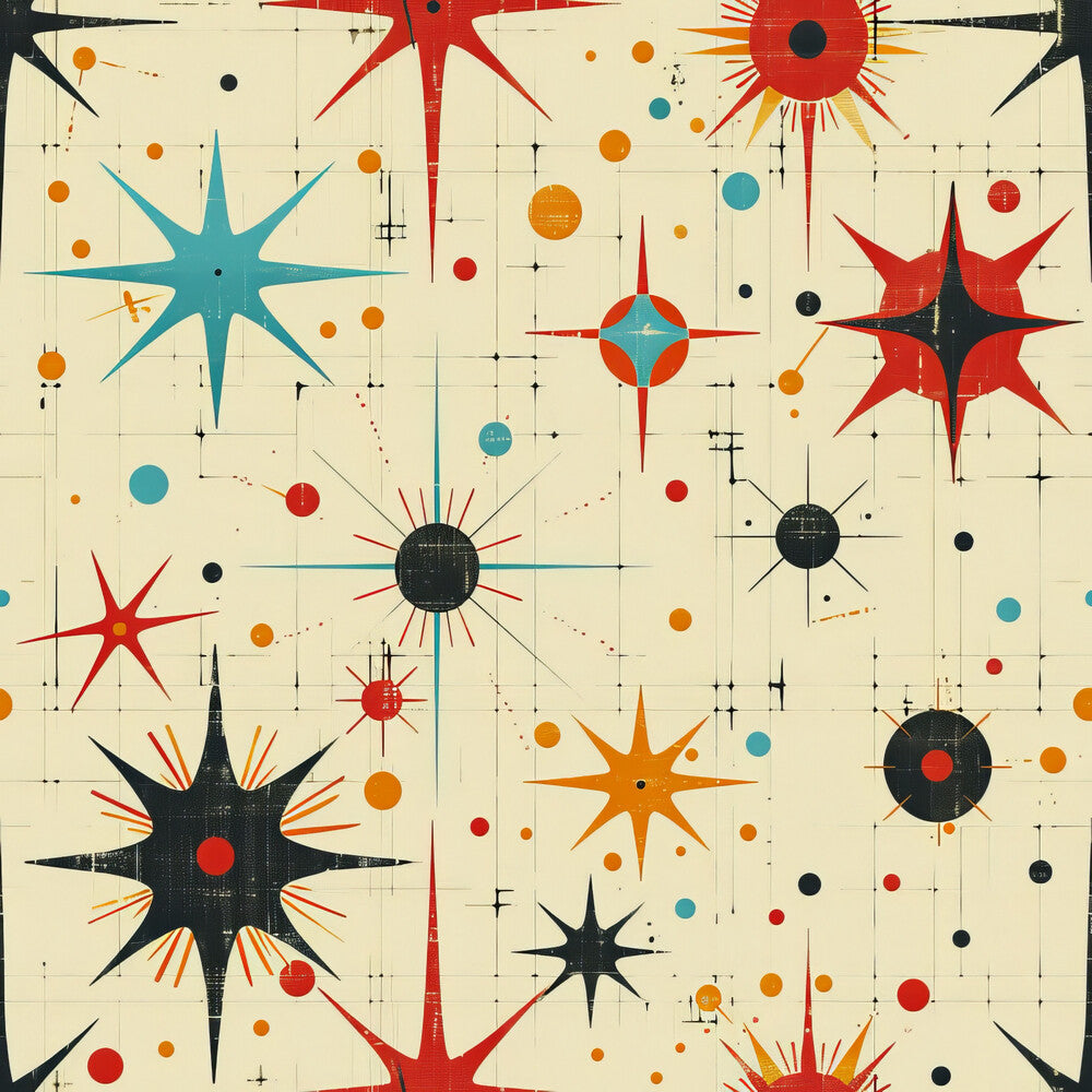 Retro Starburst Fat Quarter Bundle
