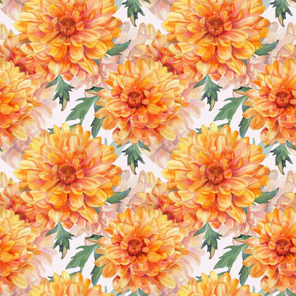 Birth Month Watercolor Petals Fat Quarter Bundle