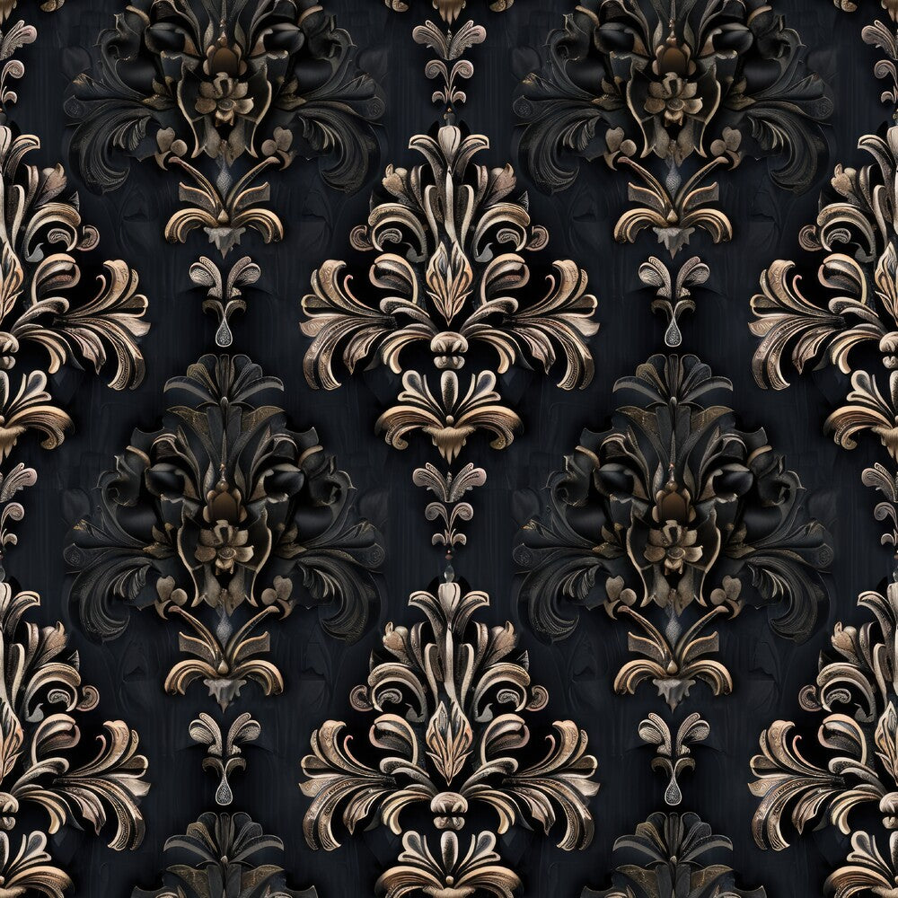 Gothic Damask Fat Quarter Bundle