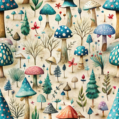 Mushroom Fairyland Fat Quarter Bundle
