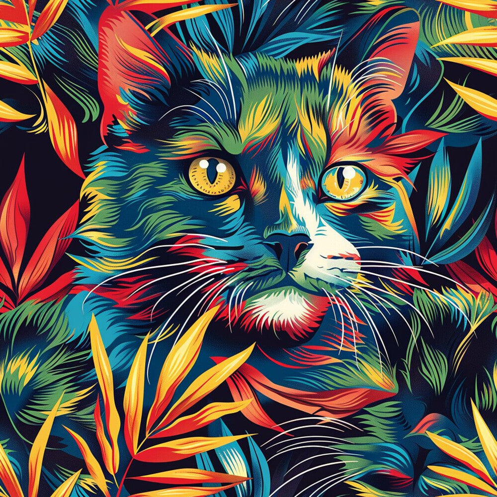 Stoner Cat Abstract Fat Quarter Bundle