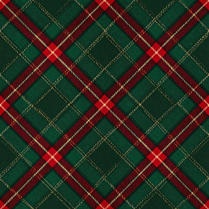 Classic Christmas Tartan Fat Quarter Bundle