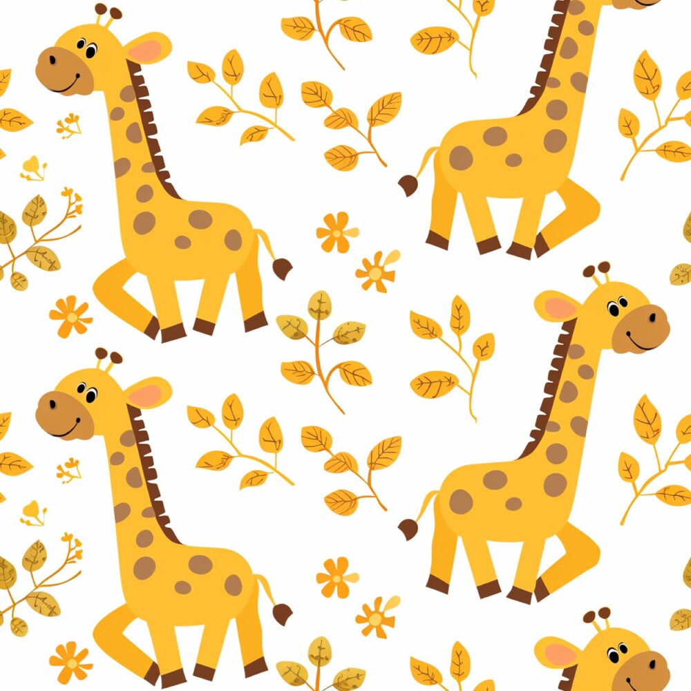 Baby Safari Animals Fat Quarter Bundle