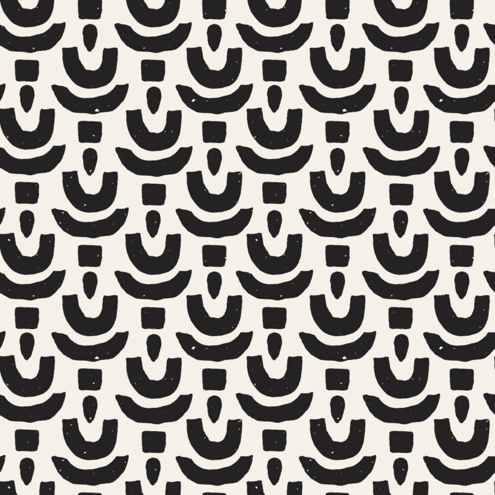 Black and White Doodles Fat Quarter Bundle