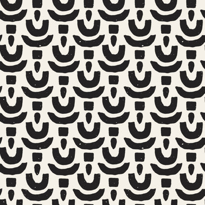 Black and White Doodles Fat Quarter Bundle