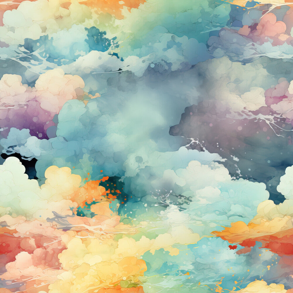 Colorful Clouds Fat Quarter Bundle