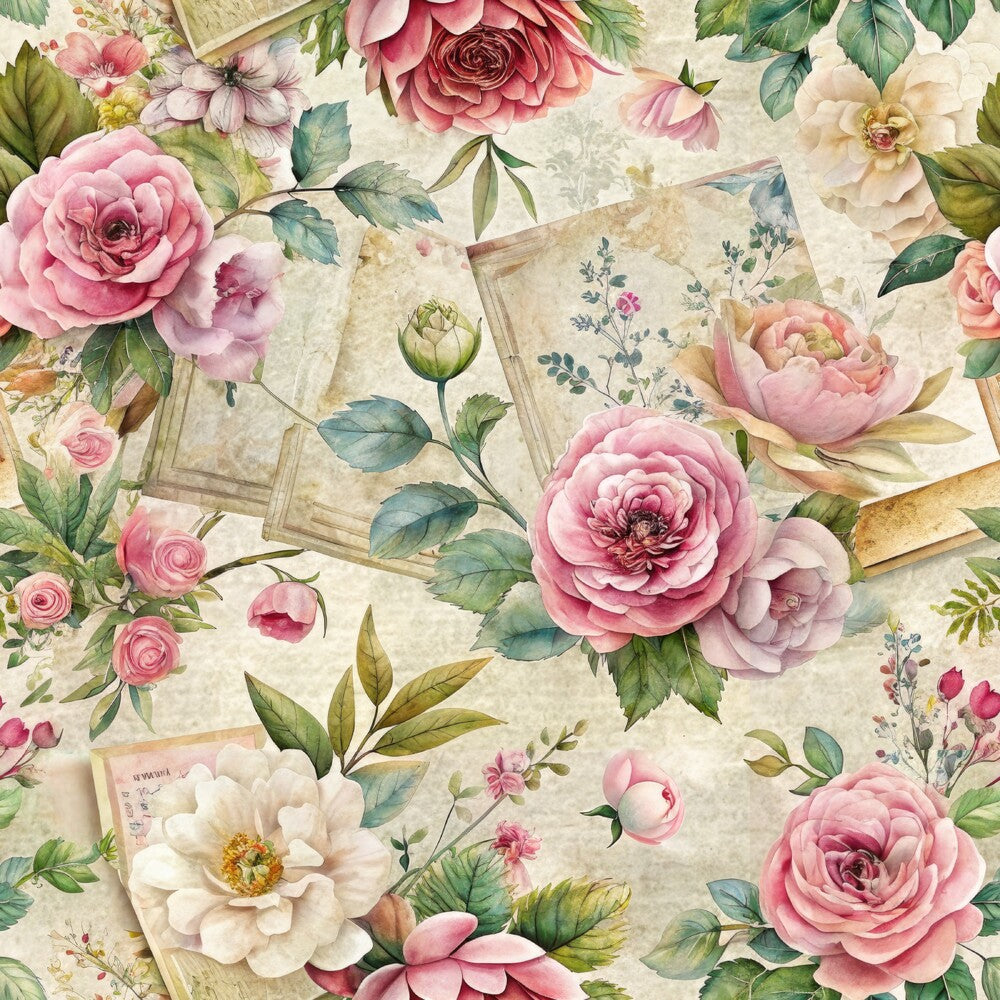 Floral Ephemera Fat Quarter Bundle
