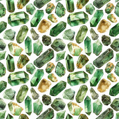 Emerald Gemstones Fat Quarter Bundle