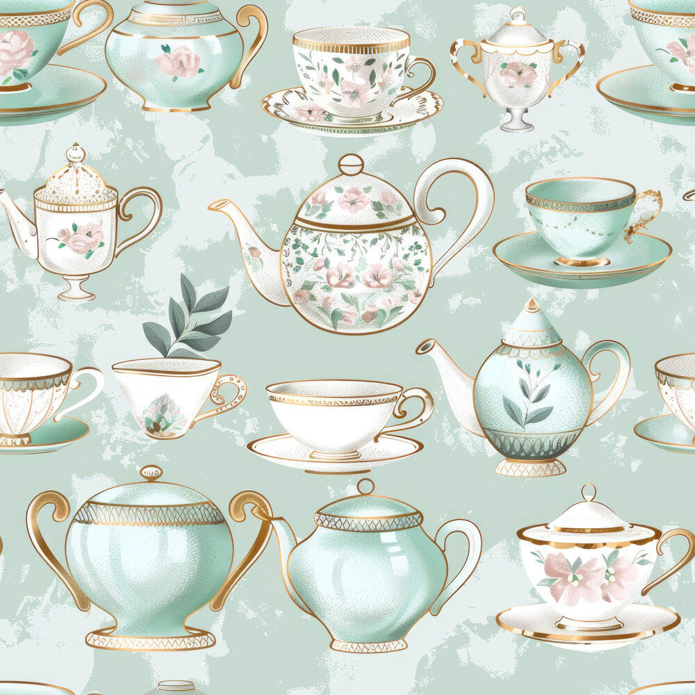 Whimsical Tea Party Fat Quarter Bundle