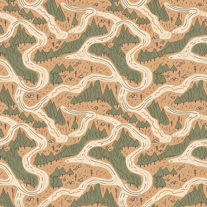 Camping Graphics Fat Quarter Bundle