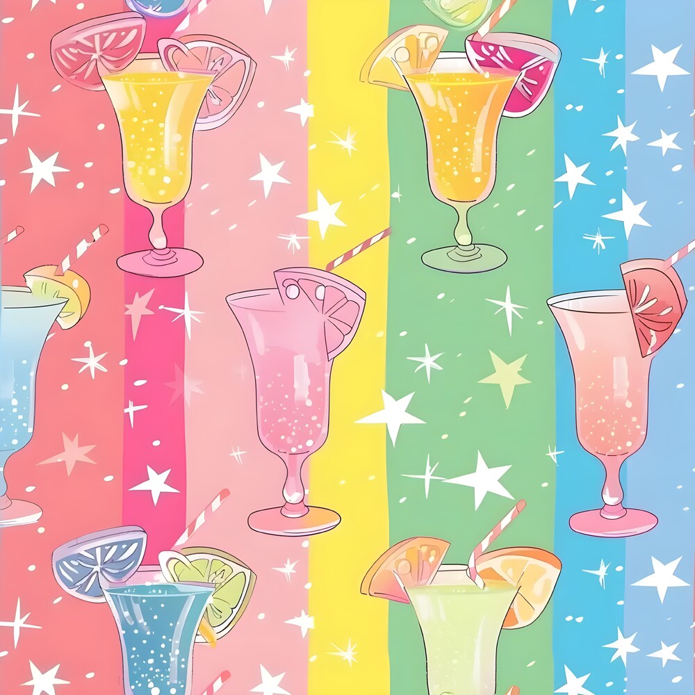 Summer Cocktails Fat Quarter Bundle