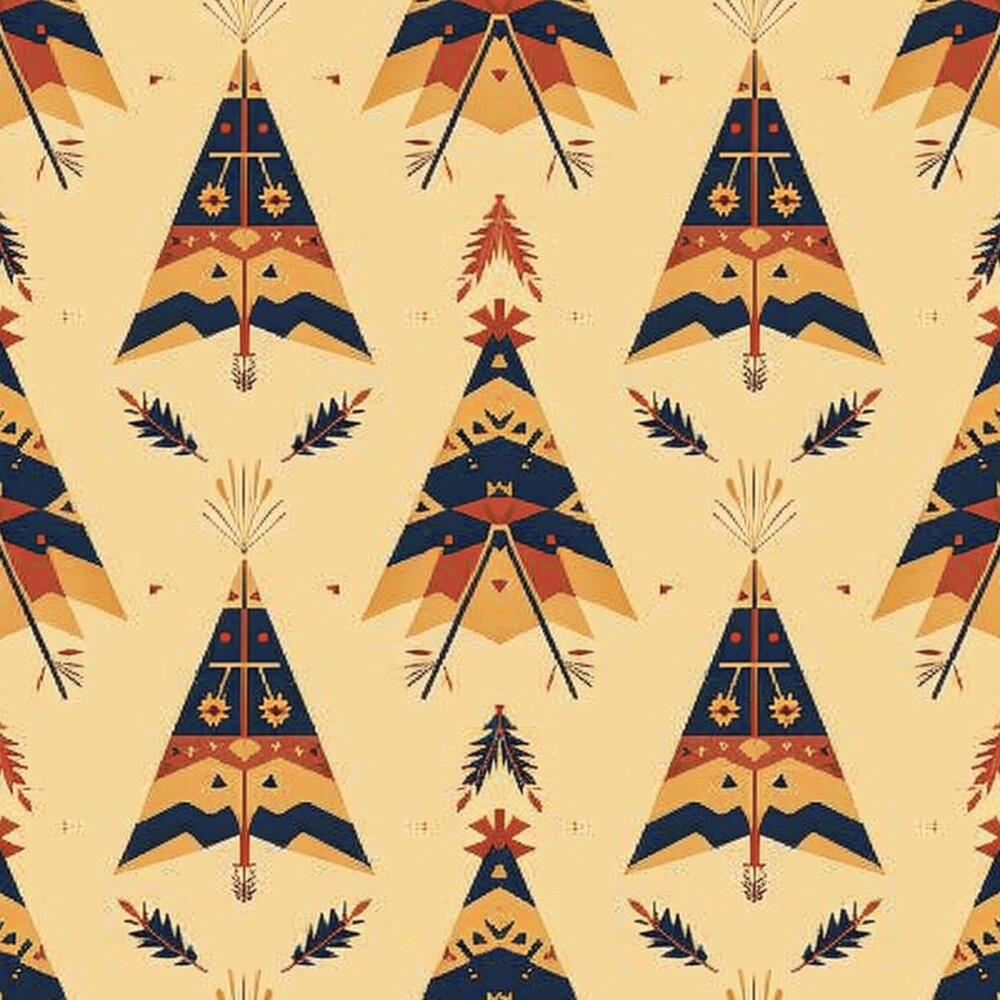 Retro Native American Fat Quarter Bundle