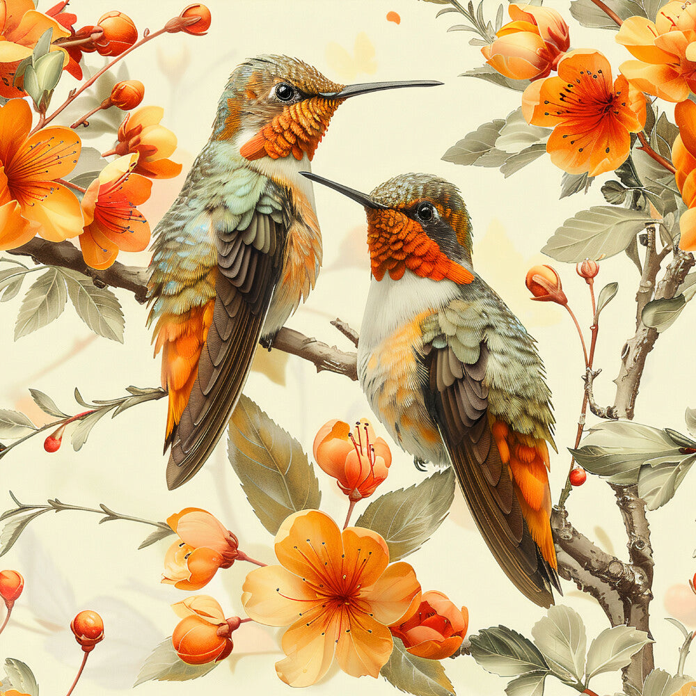 Hummingbirds in Spring Fat Quarter Bundle
