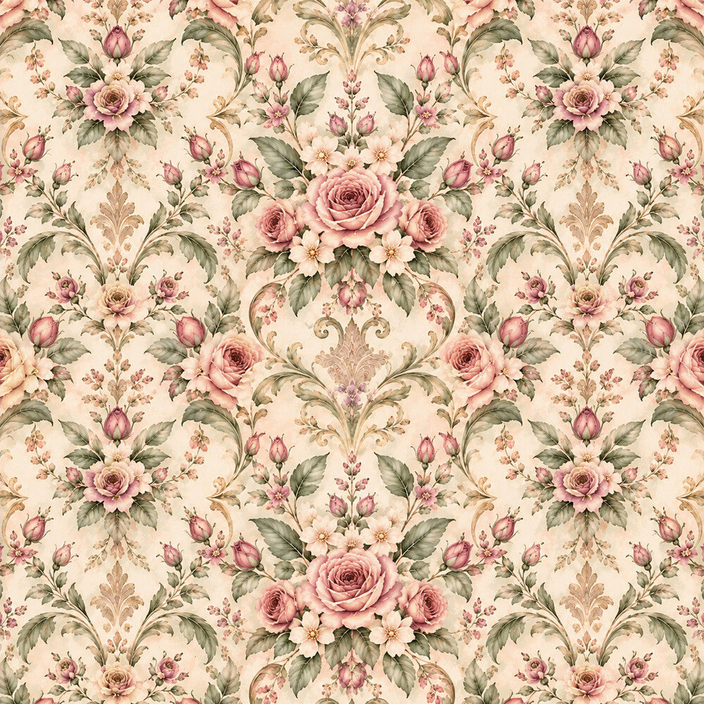 Dusty Rose Cottage Garden Fat Quarter Bundle