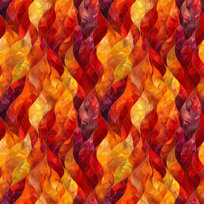Artistic Autumn Leaves Fat Quarter Bundle