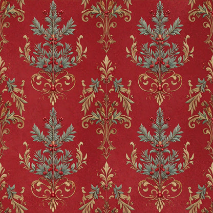Poinsettia Elegance Fat Quarter Bundle