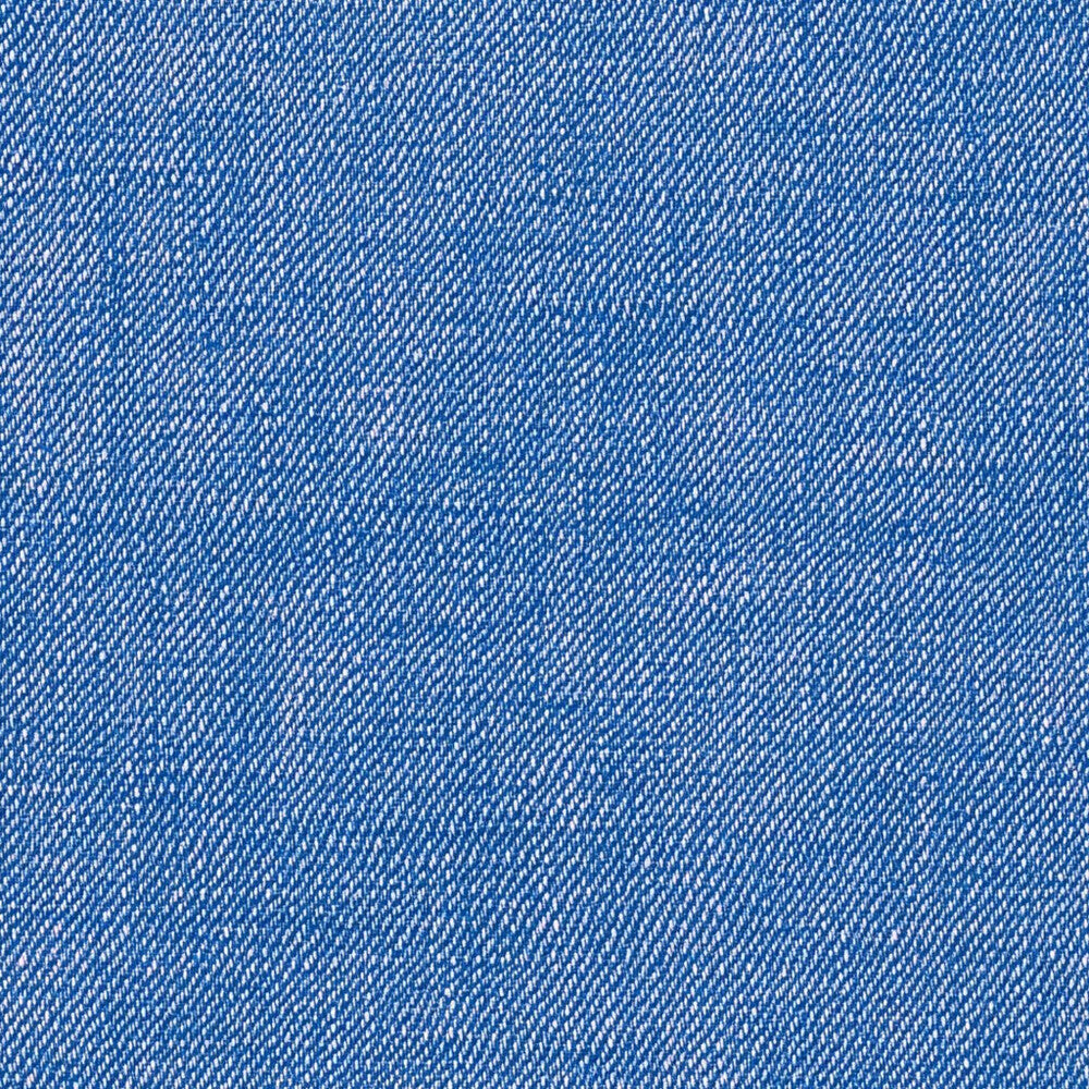 Blue Jean Denim Fabric Texture Fat Quarter Bundle