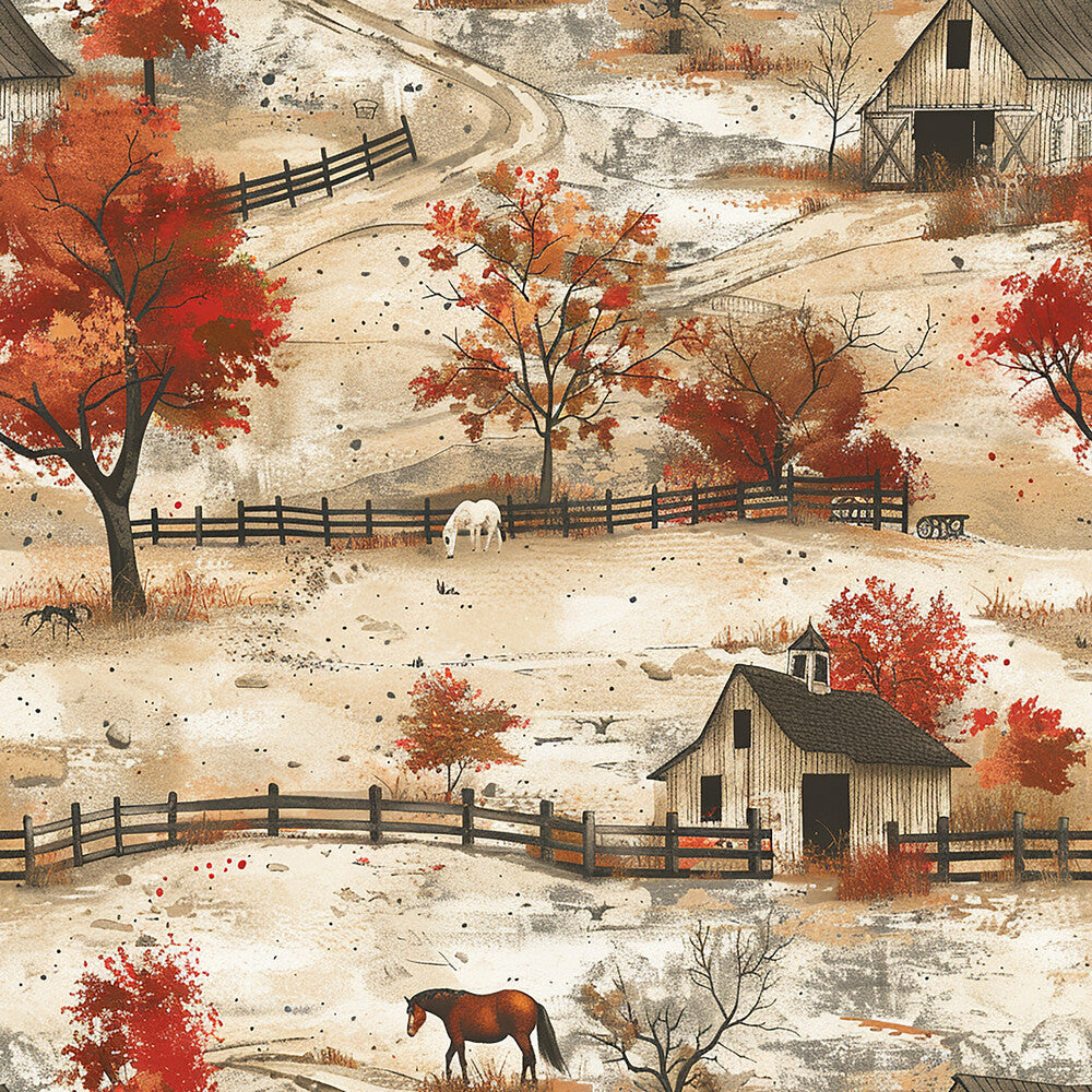 Horse Ranch Fat Quarter Bundle