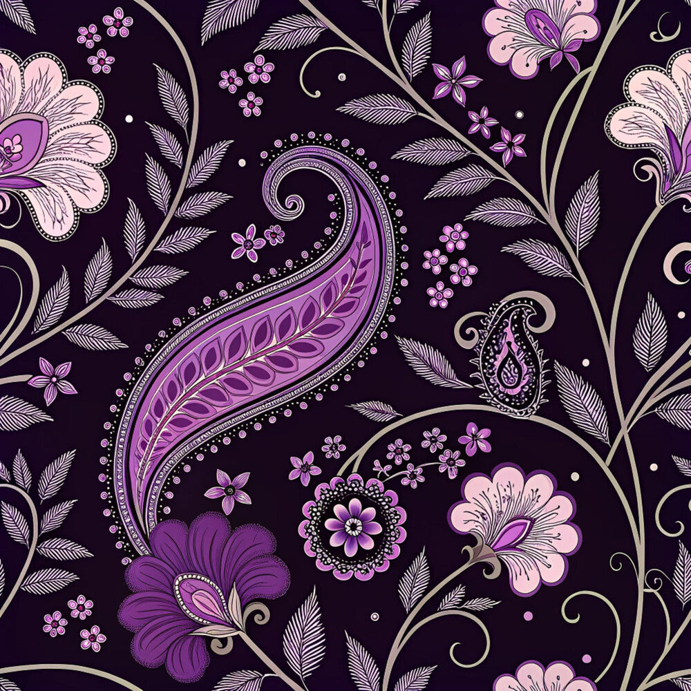 Vibrant Paisley And Florals Fat Quarter Bundle