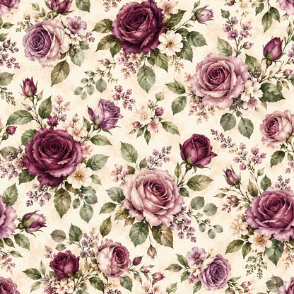 Plum Sage Garden Fat Quarter Bundle
