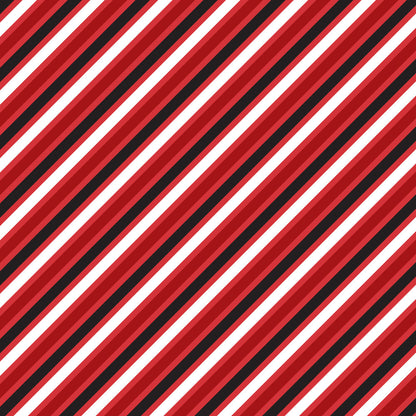50s Black and Red Diner Fat Quarter Bundle